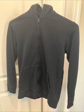 Nautica Kids Dark Navy Full-Zip Hoodie